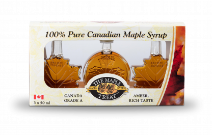 Pure Maple Syrup in Gingerbread Man Glass Bottle Grade A Dark / 1.7oz