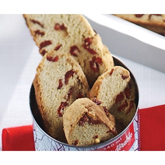 Maple & Cranberry Biscotti