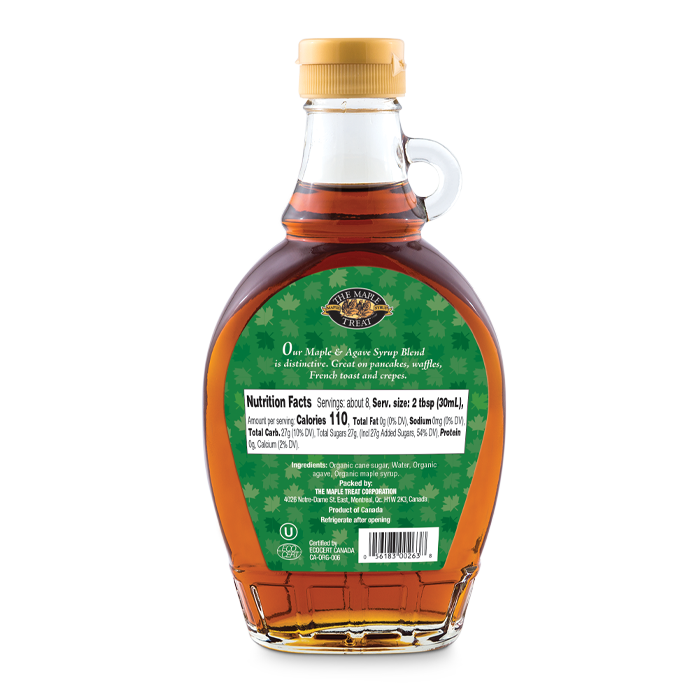 Organic Maple Agave Syrup themapletreat