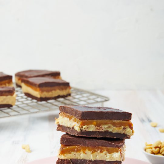Barres « Snickers » maison
