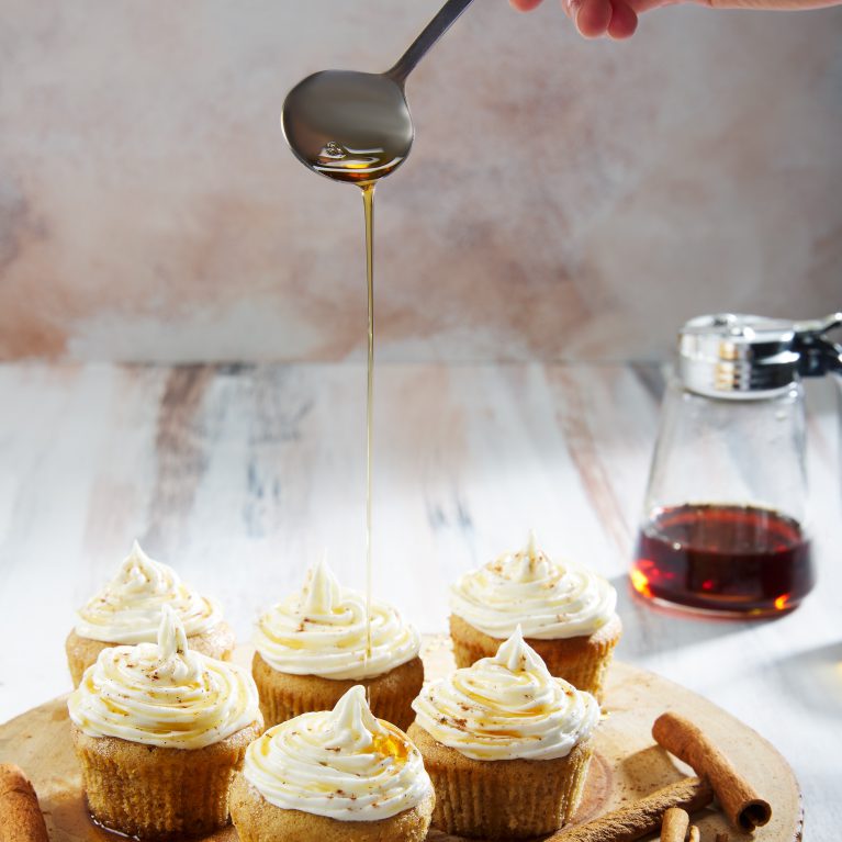 Maple Brown Butter Cupcakes