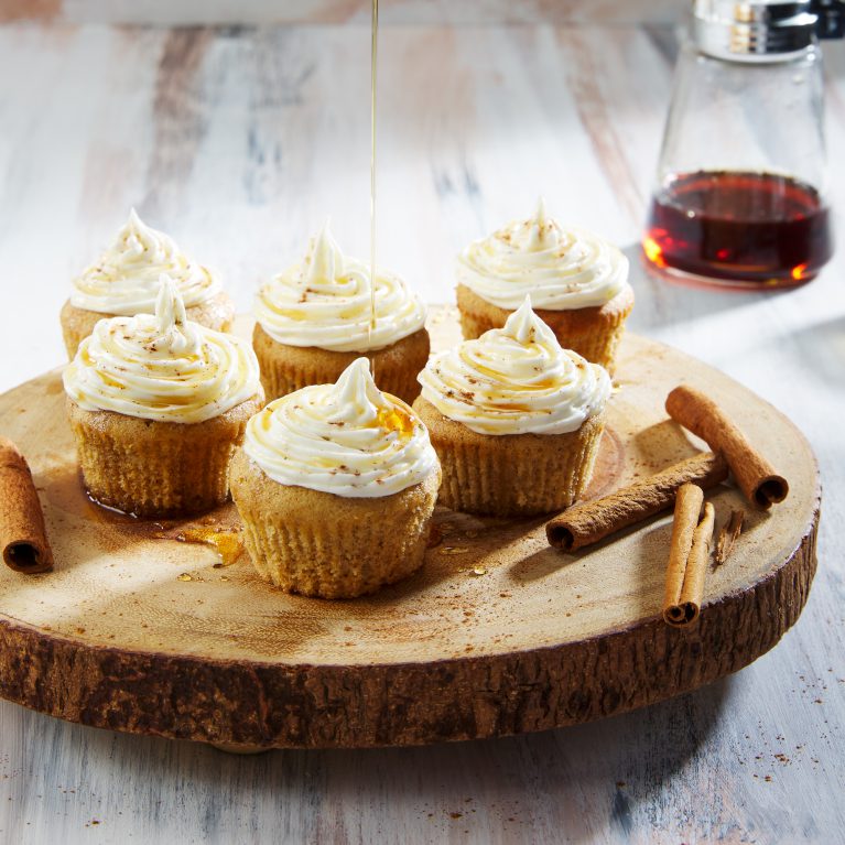 Maple Brown Butter Cupcakes