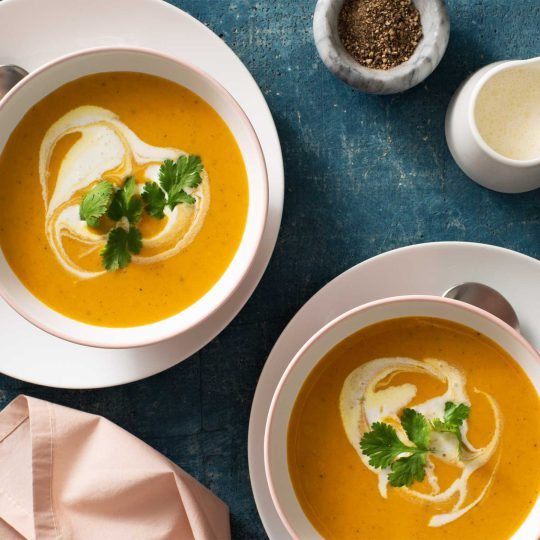 Curry Sweet Potato and Apple Soup