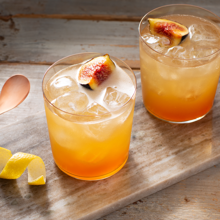 Sparkling Fig Vodka Soda